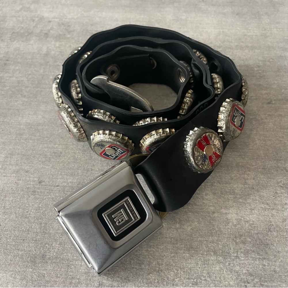🔥SOLD🔥 One of a Kind 💯 recycled belt.